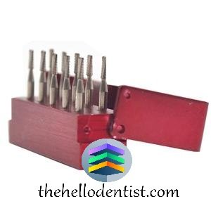 TDH-P23 Tungsten Carbide Burs Kit with Burs Holder