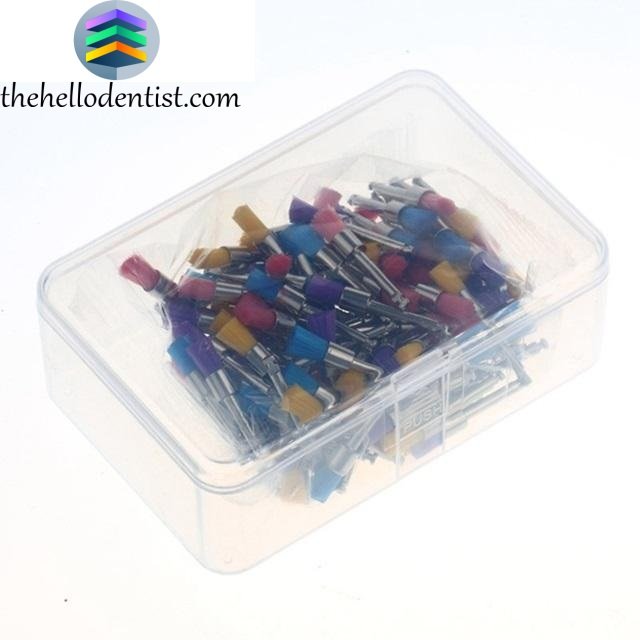 Colorful Prophy Brush RA Flat/Sharp/Bowl